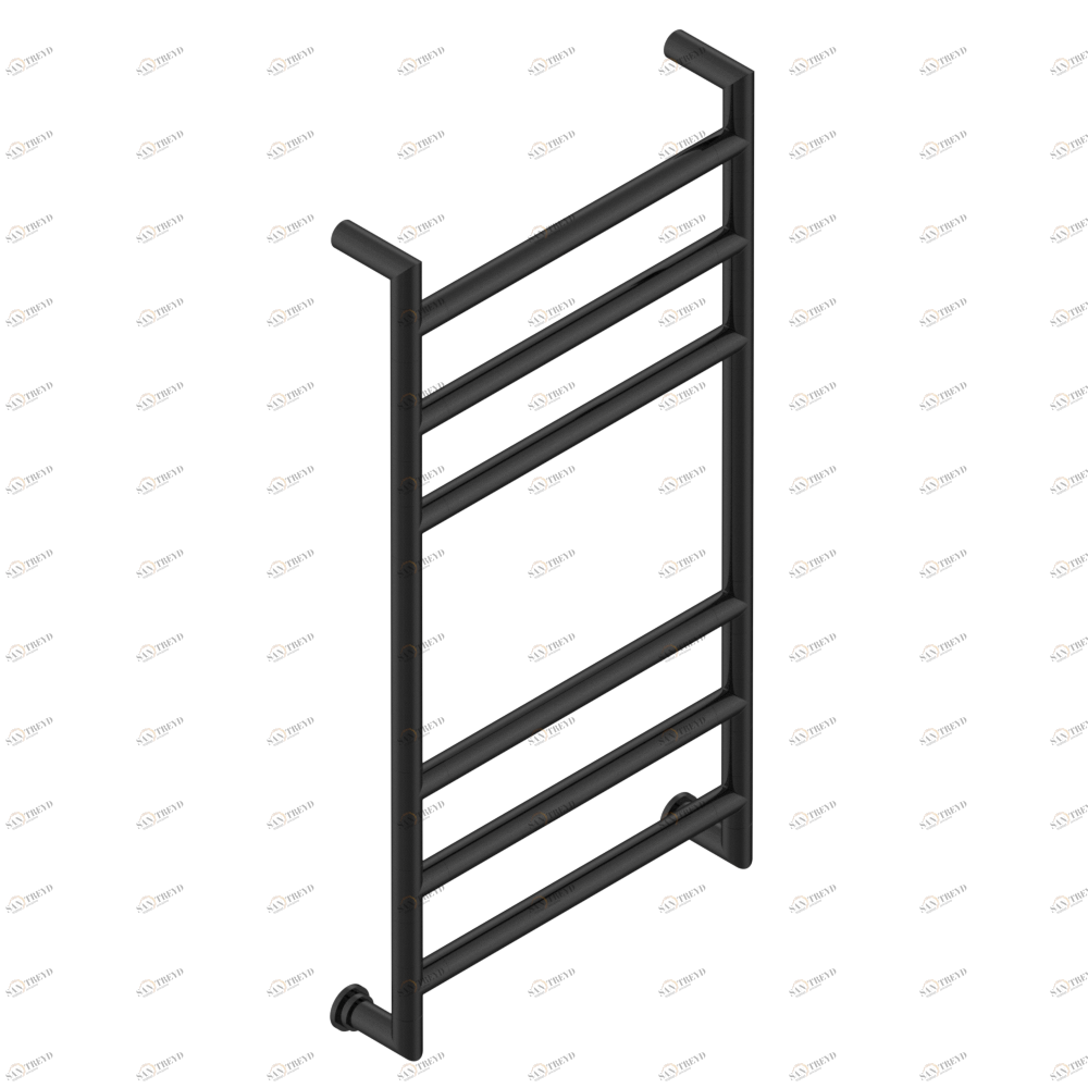 B6B-TWR6E Полотенцесушитель Современный круглый, 6 перекладин, 518 мм x 983 мм, электрический Thg-paris Sèche-serviettes Contemporain Покрытие PVD бронза B6B-TWR6E CAT.F
