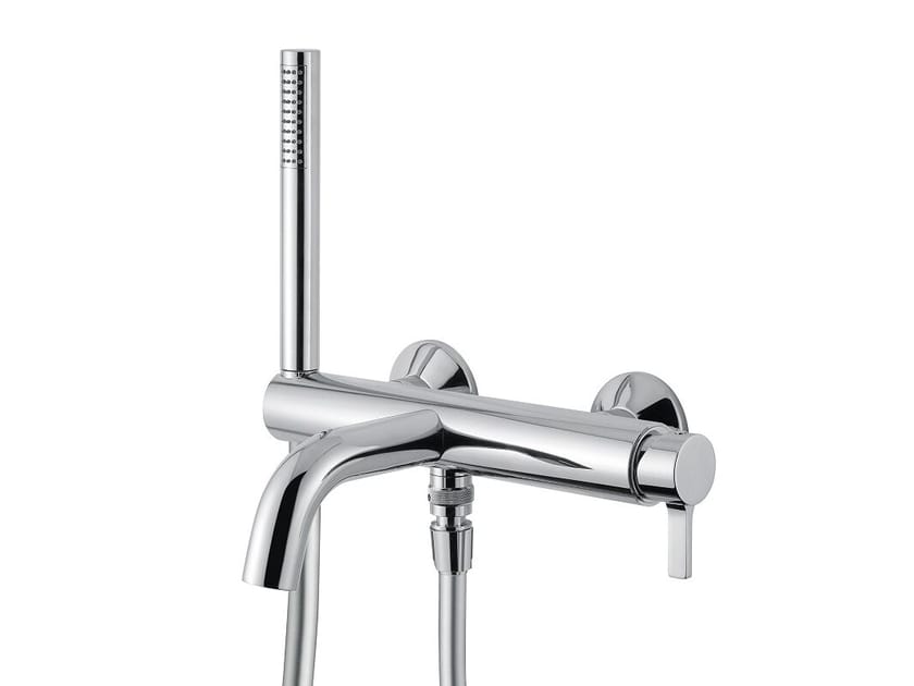 Хромированный латунный настенный смеситель для ванны Bugnatese Orion ARCH-00079515