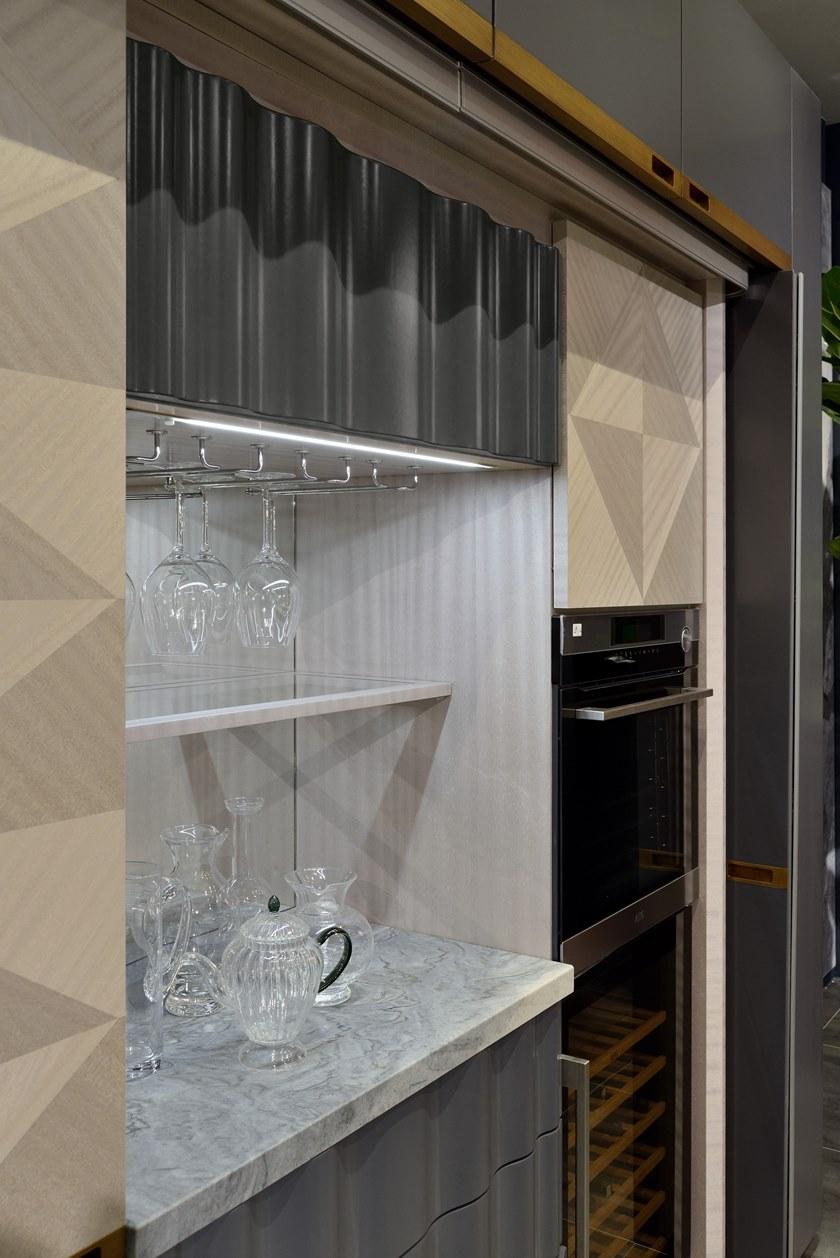 Carpanelli Характеризованная кухонная стена Optical skin Cuc03 - Вид №3