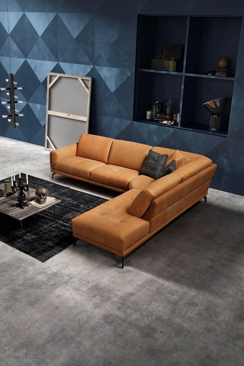Rossini Sofas Угловой диван с обивкой кожей sun-id-1462904 - Вид №8