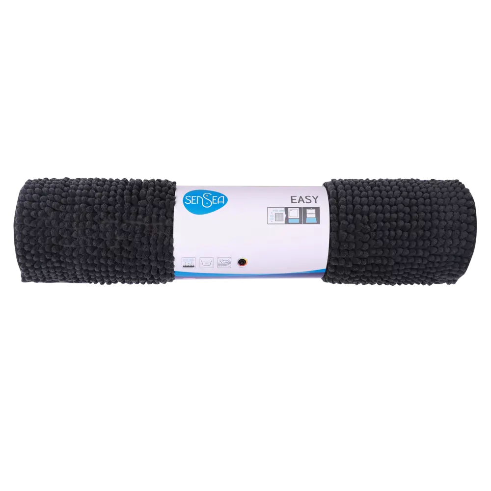 Коврик для ванной Sensea Easy 50x80 см цвет антрацит 84698372 STLM-2145915 - Вид №7
