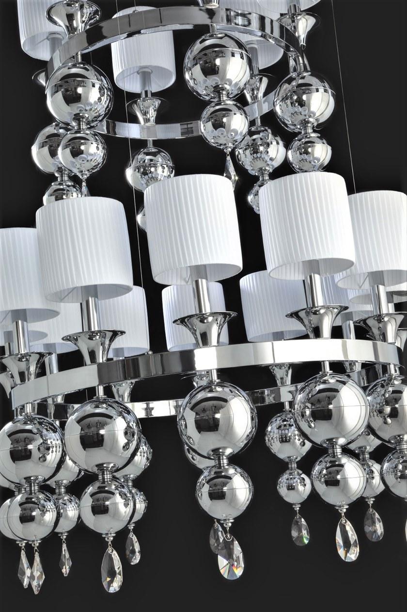 Люстра отраженного света с кристаллами Ginevra Santreyd sun-id-1376044 - Вид №2