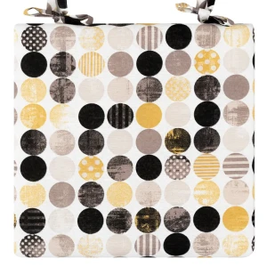 Подушка для стула Altali Раунд йеллоу 40x2x40 см полиуретан/хлопок разноцветный