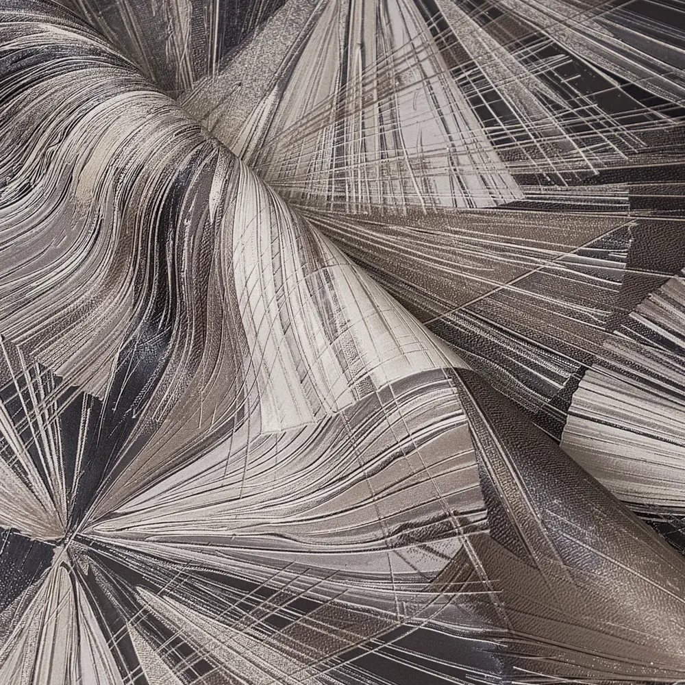 Victoria Stenova Chance - флизелиновые обои с абстрактным узором в коричневых тонах 89400056 STLM-1566662 - Вид №3