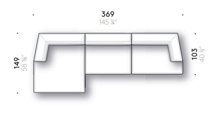 Модульный диван DE PADOVA Альберезе ARCH-00137983 - Вид №5
