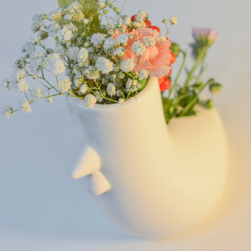 ЕСB-5-02 Горшок для растений петушок Экочеловеки  - Вид №5