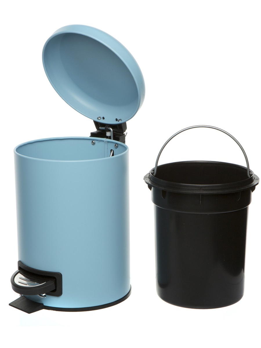 Вёдра с педалью и крышкой Pavo 3L Blue NAVAKO 11531 - Вид №2