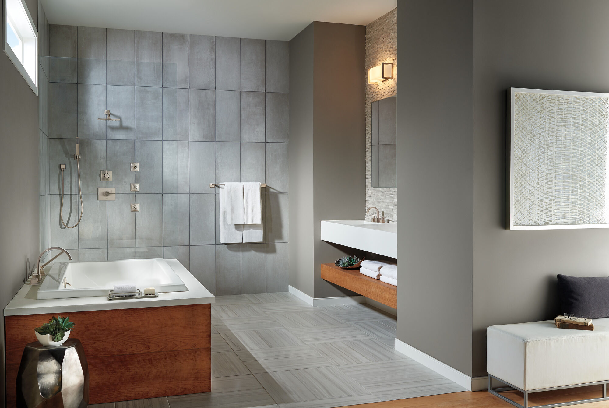 Квадратный спрей для тела HydraChoice® Square Body Spray Trim Delta Faucet T50210-SS - Вид №28