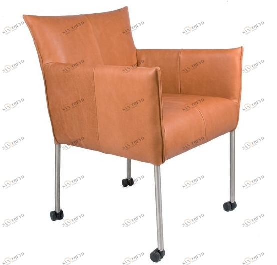 Jess Мягкое кожаное кресло на колесиках Forward sun-id-1362703