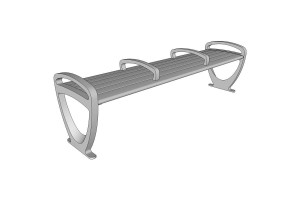 FSRT101 Скамейка трио  Forms-surfaces