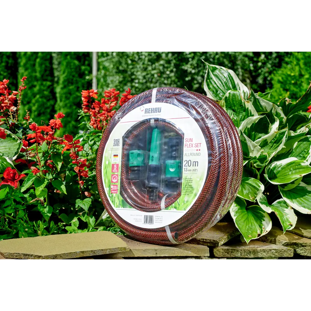 Шланг для полива REHAU Армированный 1/2" 20 м ПВХ STLM-2069487 - Вид №3