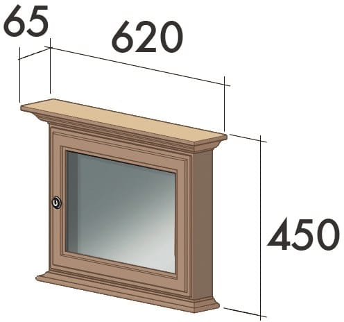 Массивная деревянная настенная доска объявлений для общественных мест RAVASI ARCH-00113983 - Вид №3