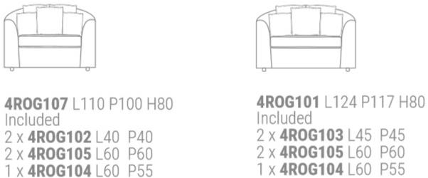 Marelli Кресло в набуке с подлокотниками Roger sun-id-1487616 - Вид №6