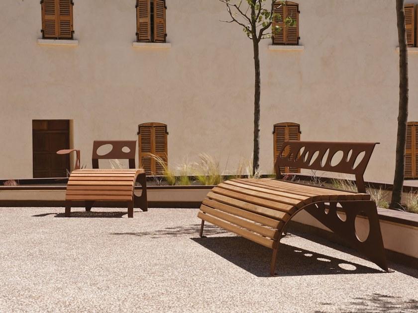 CYRIA Скамья со спинкой Green palacio sun-id-1375219 - Вид №5