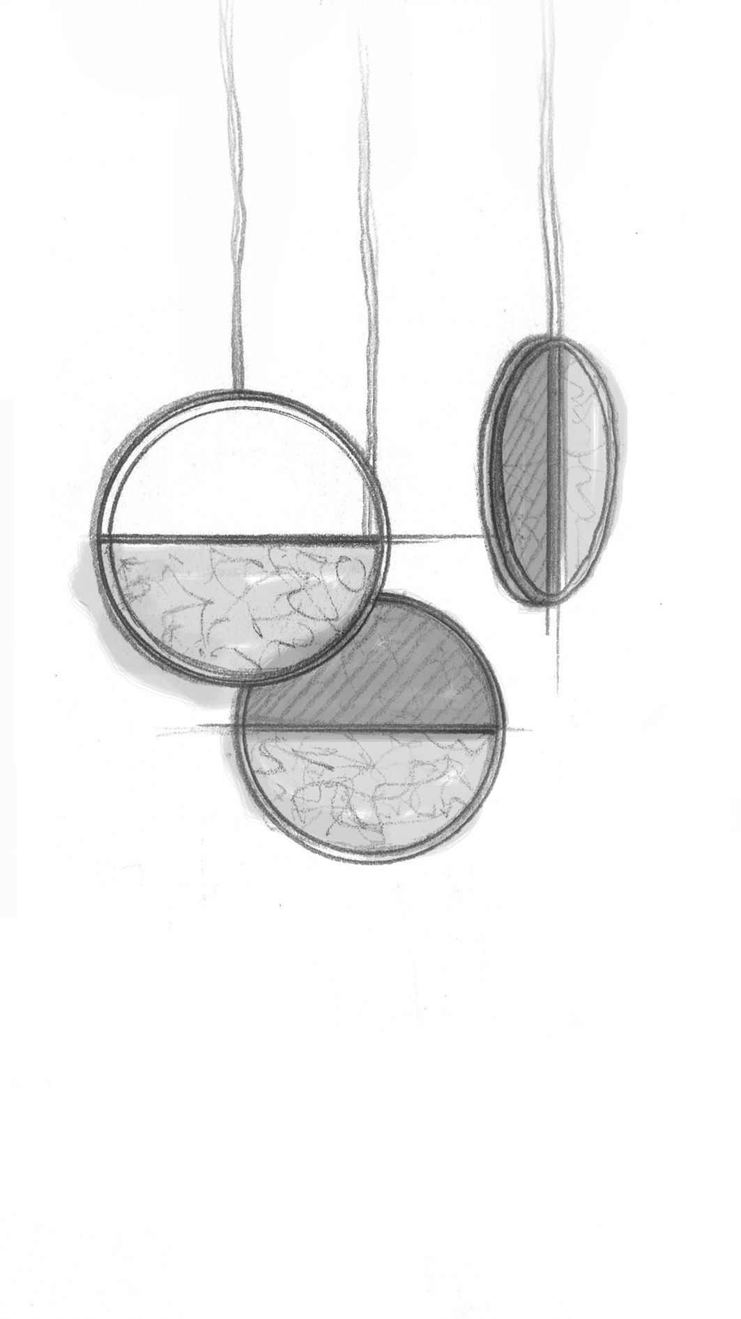 Стеклянный подвесной светильник BROKIS Геометрическая ARCH-00024113 - Вид №65