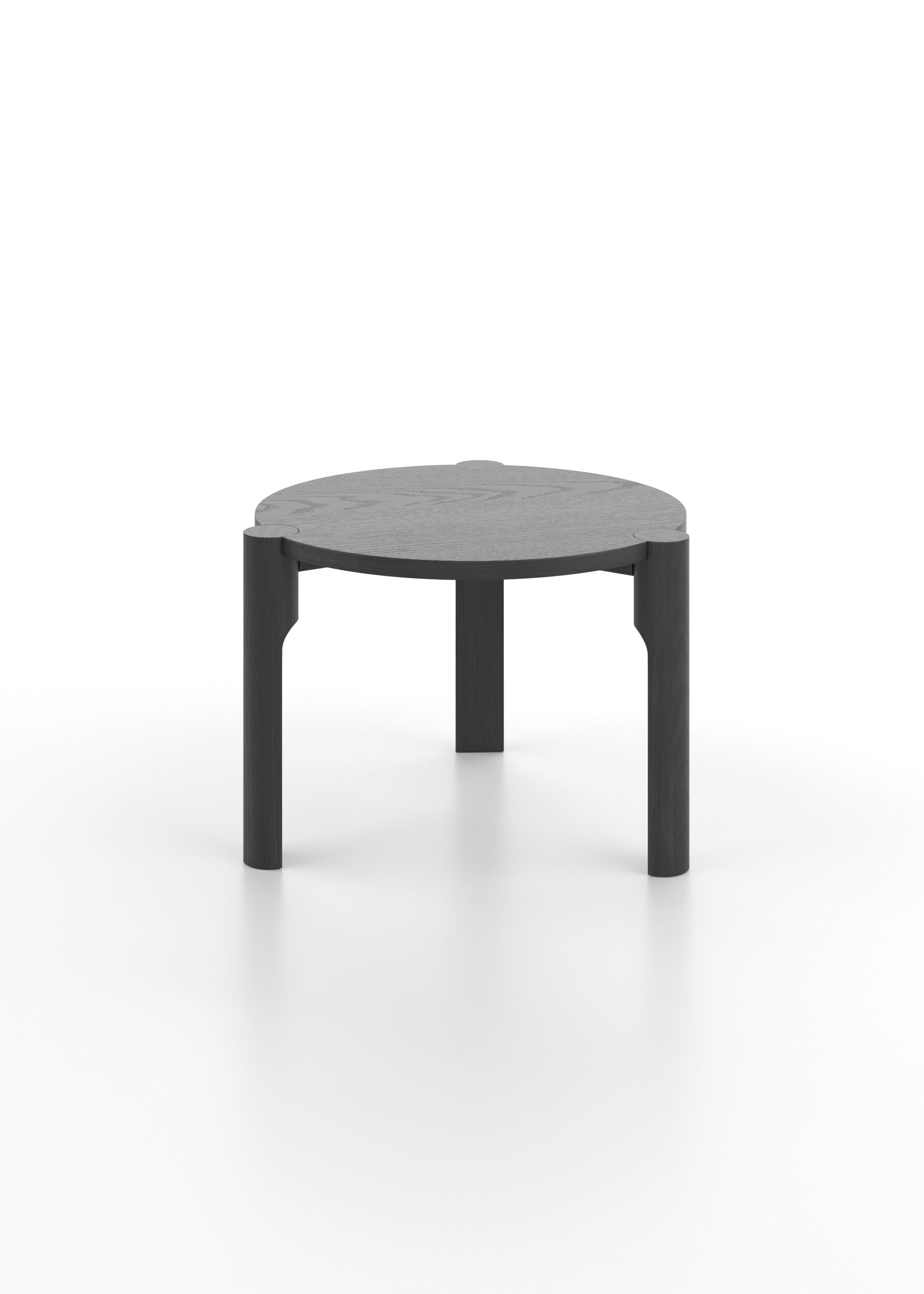 Круглый деревянный журнальный столик Omelette Editions Domus ARCH-00053734 - Вид №15