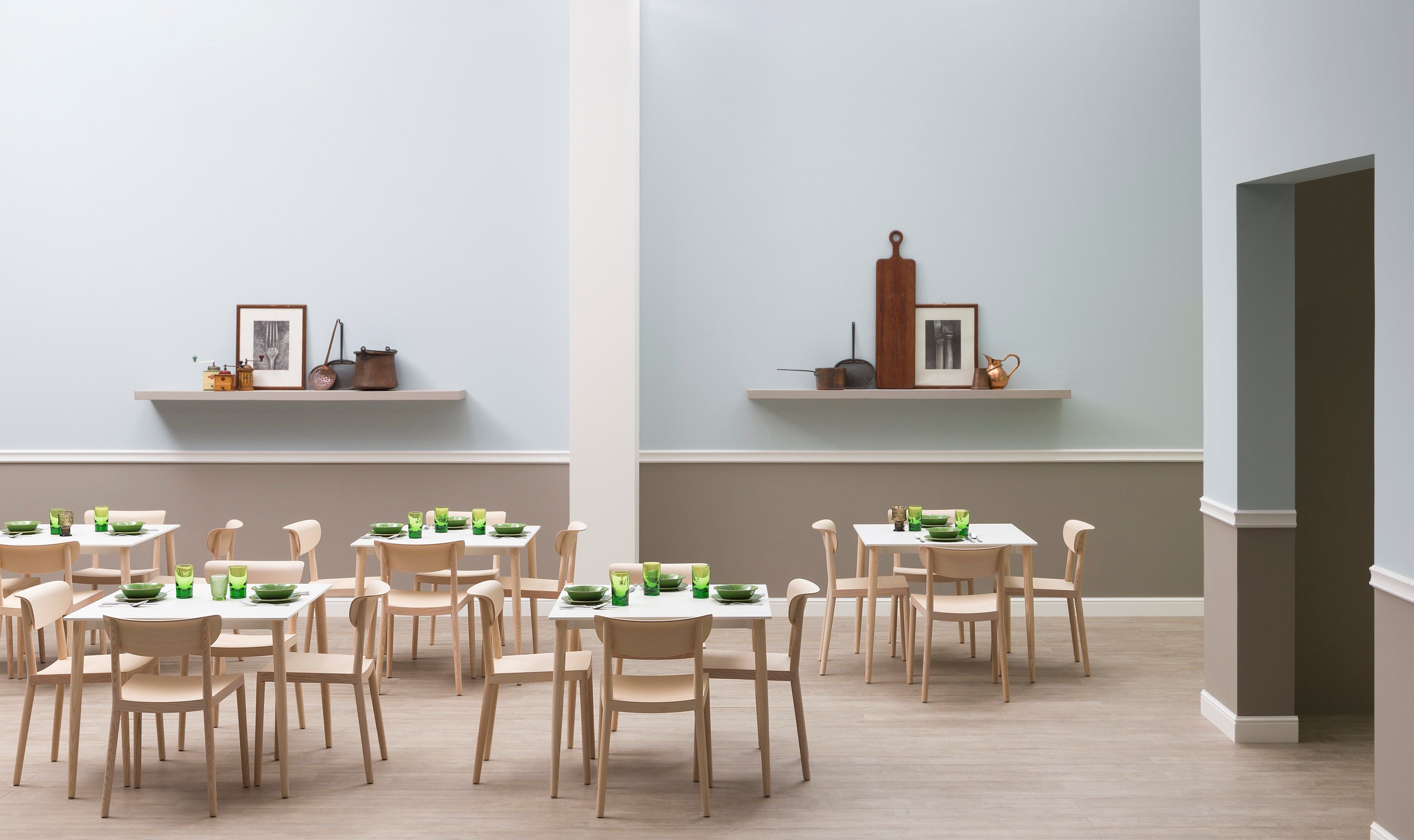 Деревянный штабелируемый стул Pedrali Мальме ARCH-00095435 - Вид №11