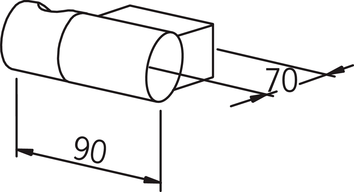 Oras 251080 Держатель ручного душа 251080 Hydra Хром  - Вид №3