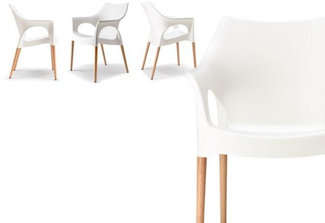 SCAB DESIGN Штабелируемый стул из технополимера с подлокотниками sun-id-1367111 - Вид №5