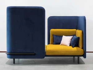 BuzziSpace Диван / офисный остров из ткани Buzzispark