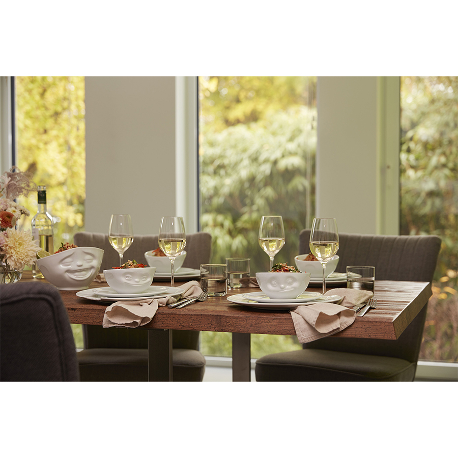 T02.01.01 Чаша tassen grinning 350 мл белая Tassen by FIFTYEIGHT PRODUCTS  - Вид №3