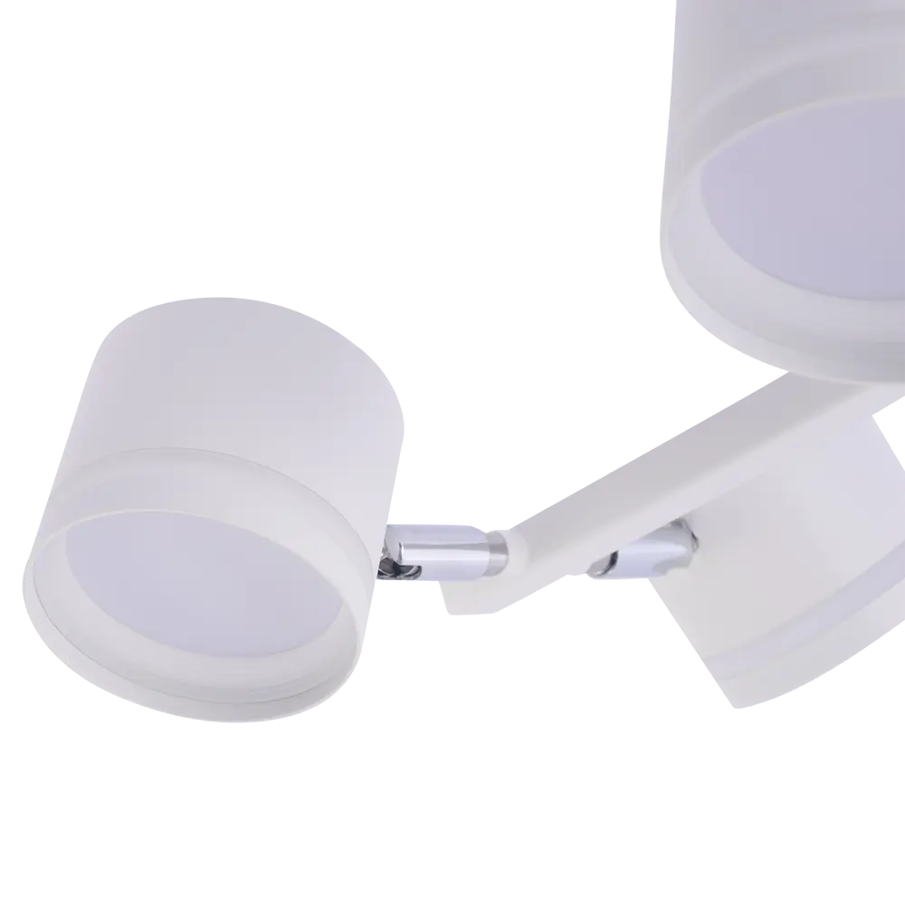 Люстра на штанге Talco 6 ламп 15 м² цвет белый SCHAFFNER STLM-2195996 - Вид №5