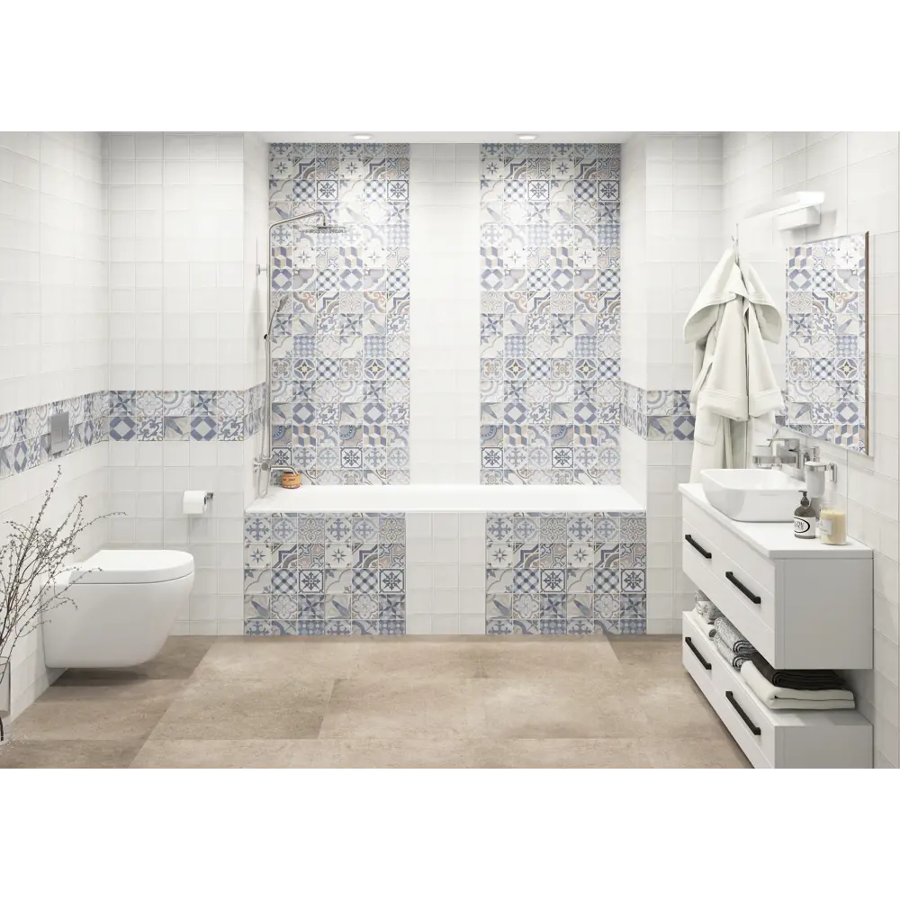 VENTA Панель ПВХ «Плитка» — стильное решение для современных интерьеров 18759390 STLM-0012512 - Вид №2