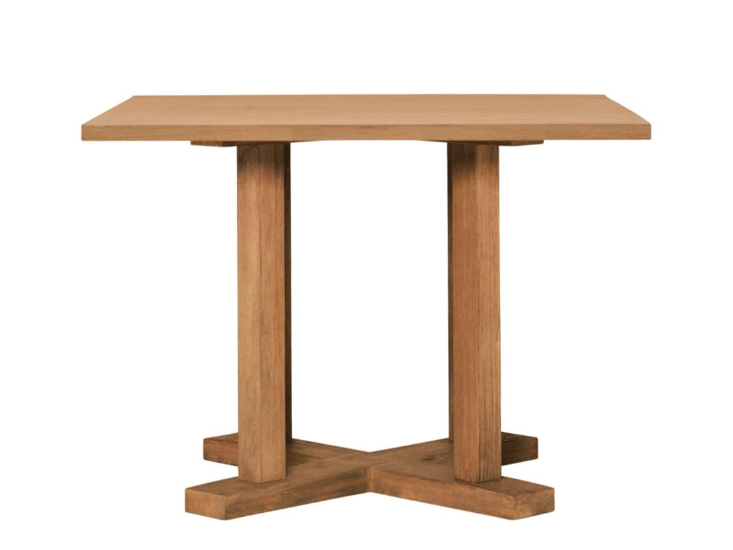 Квадратный обеденный стол из тикового дерева JANUS et Cie Беседка ARCH-00148018 - Вид №1