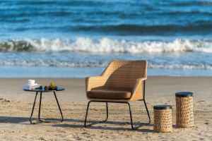 Ротанг сад стул