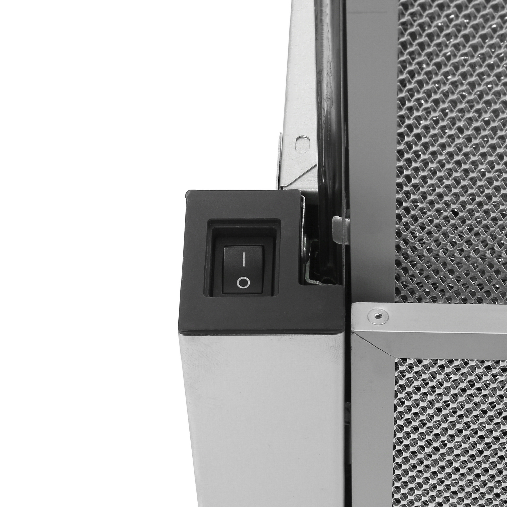 8118332 Вытяжка телескопическая KRONA KAMILLA R 600 серебристый/серебристый STDN-0103521 - Вид №6