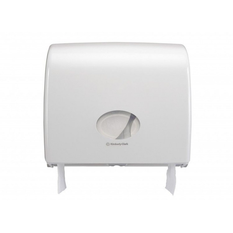 6991 Kimberly Clark Диспенсер для туалетной бумаги в больших рулонах из пластика белый Kimberly Clark Professional Aquarius Jumbo Non-Stop 6991 белый  - Вид №2