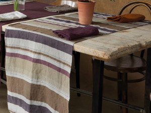 Бегун из смеси льна