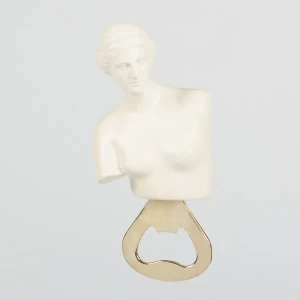 Открыватель для бутылок белый металлический Hestia DOIY ДИЗАЙНЕРСКИЕ 00-3871469 Белый