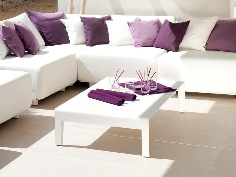 TRIBÙ Прямоугольный алюминиевый садовый столик Mirthe sofa 07482 - Вид №2