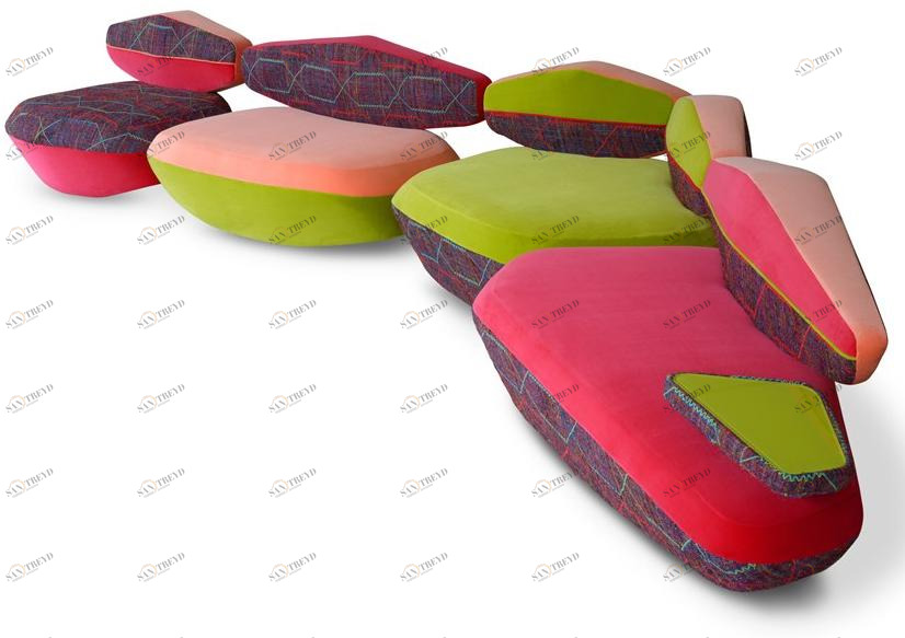 Adrenalina Модульный тканевый диван Big sofa sun-id-1390284