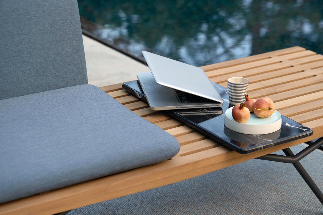 MNST437 Диван модульный 2-х мест. лава iroko 130 Manutti San - Вид №11