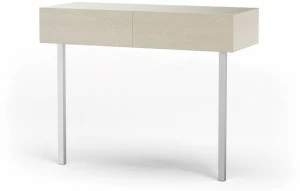 DWFI Прямоугольная консоль из фанерованной древесины с ящиками  00002230