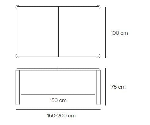 Деревянный прямоугольный стол TEULAT Atlas ARCH-00029306 - Вид №12