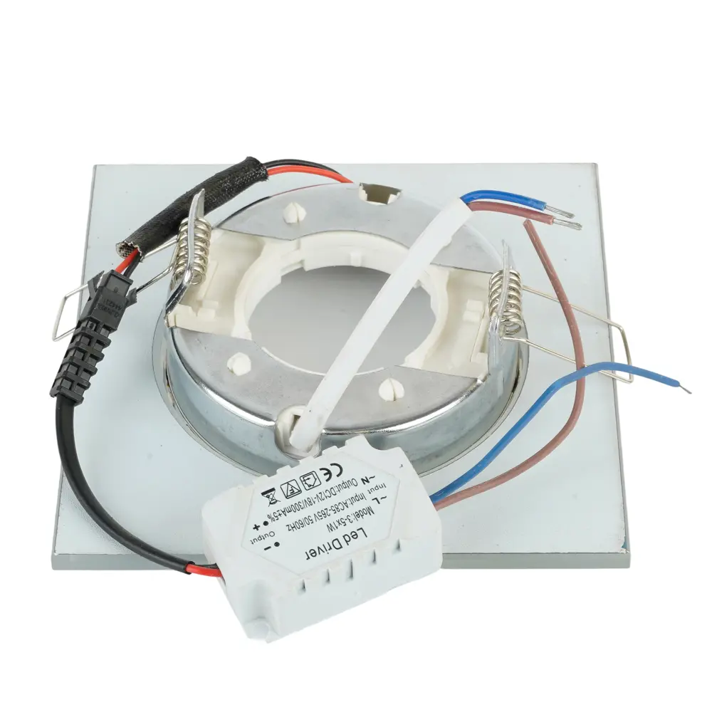 Feron Bright CD5022 - квадратный встраиваемый светильник для современного интерьера 89419405 STLM-1563845 - Вид №3