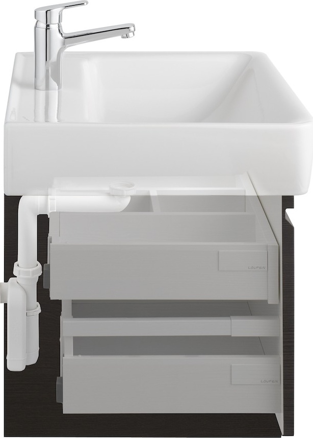 H4011310755481 Шкафчик с 1 ящиком с компактным сифоном для раковины 817431 LAUFEN PRO - Вид №1