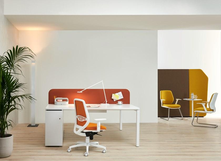 ESTEL GROUP Офисный стул из ткани с 5 спицами и подлокотниками sun-id-1496620 - Вид №6