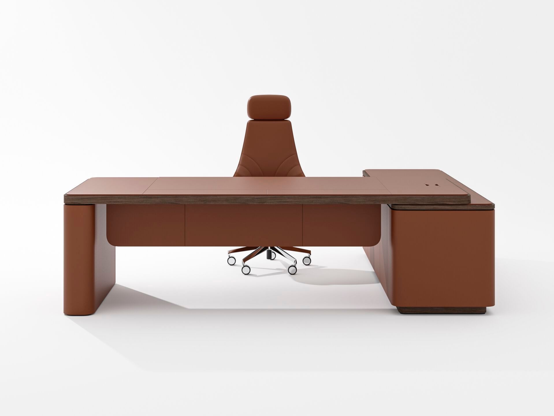 Направленный регулируемый по высоте стол со встроенной полкой PROF ARCH-00007529 - Вид №2