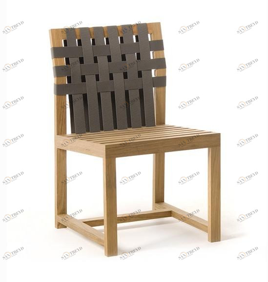 RODA Садовый стул из тика Network sun-id-1438949