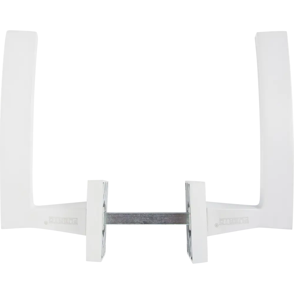 Дверные ручки Puerto AL 520-03 MSW, без запирания, цвет матовый белый STLM-2022209 - Вид №1