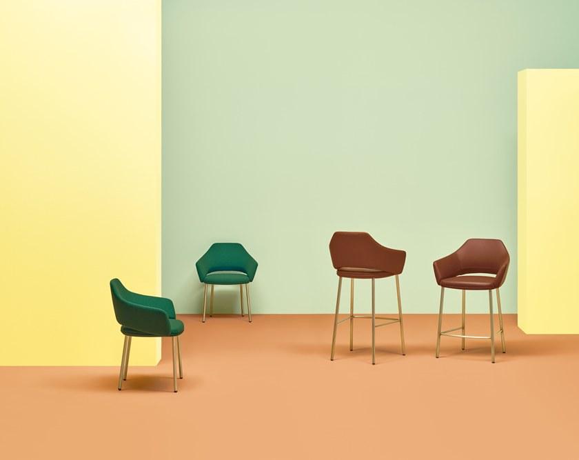 Pedrali Стул с обивкой и подлокотниками Vic 645 - Вид №10