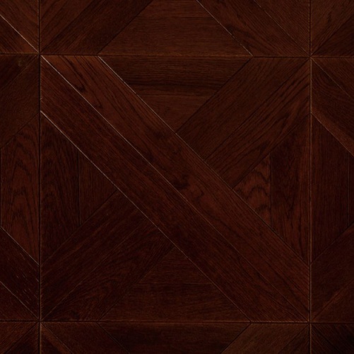 Модульный паркет Marco Ferutti Linea Linea Термо Дуб с брашью (Текстурированная) 405х405 мм 2600600032 - Вид №4