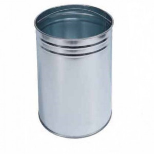 1010 ARI METAL Внутреннее мусорное ведро для мусорной урны с педалью Pedal bin, обьем 40л. 50л. 70л. 95л. 50 л. Блестящий металл