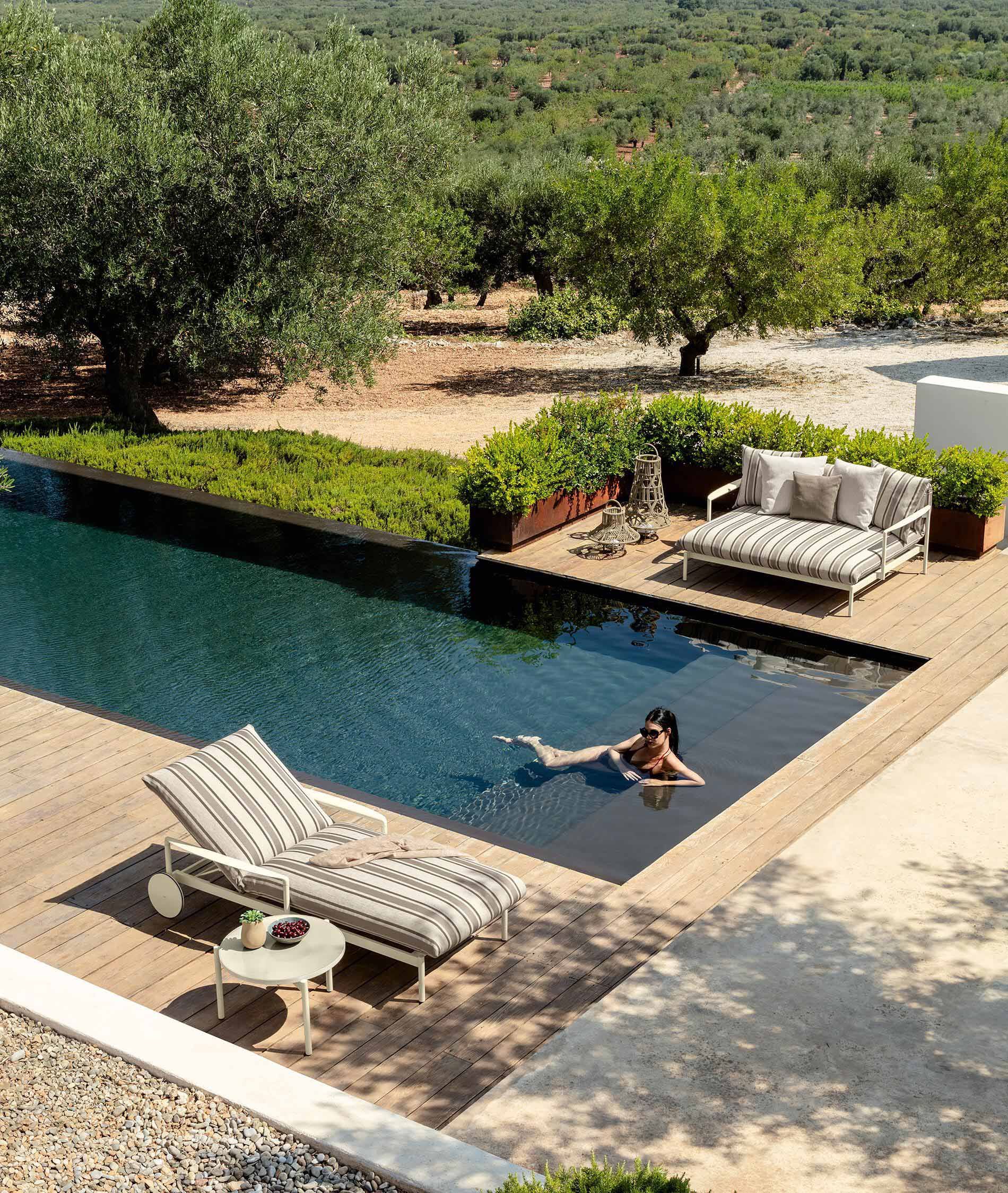 Садовая кровать с алюминиевой рамой Talenti Nalu ARCH-00145548 - Вид №4