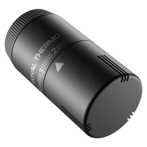 Термостатическая головка жидкостная Royal Thermo Design M30x1.5 черная