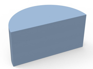 Модульная скамья из пены QM без спинки